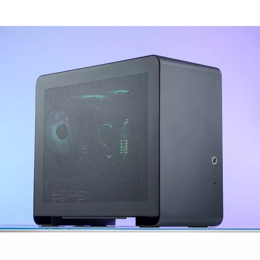 Jonsbo U4 Mini Mini Tower Fekete