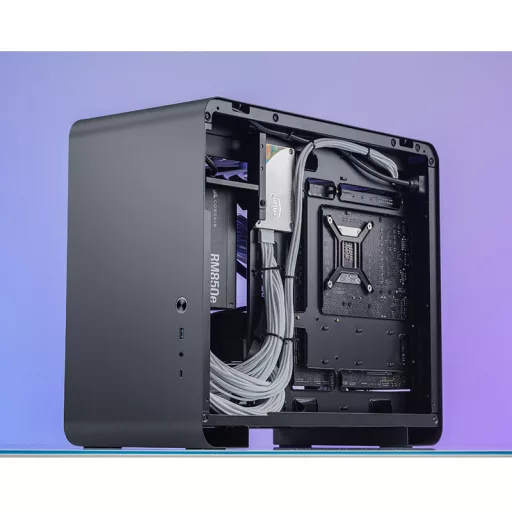 Jonsbo U4 Mini Mini Tower Fekete