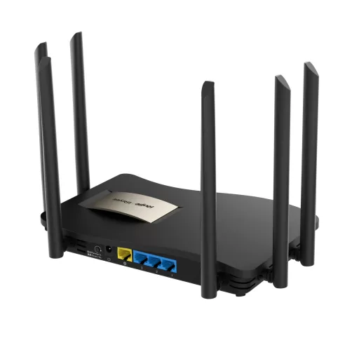 Ruijie Networks RG-EW1200G PRO vezetéknélküli router Gigabit Ethernet Kétsávos (2,4 GHz / 5 GHz) Fekete