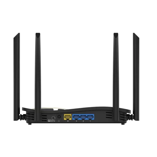 Ruijie Networks RG-EW1200G PRO vezetéknélküli router Gigabit Ethernet Kétsávos (2,4 GHz / 5 GHz) Fekete