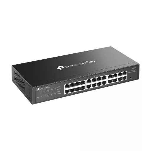 TP-Link Omada ES224G hálózati kapcsoló Vezérelt L2 Gigabit Ethernet (10/100/1000) Fekete