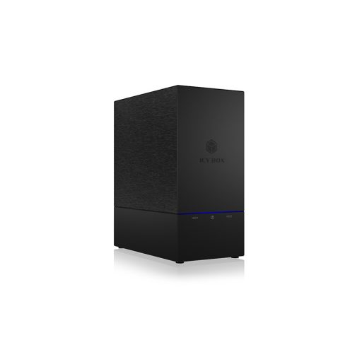 ICY BOX IB-RD3621-C31 lemeztömb 0 TB Asztali Fekete
