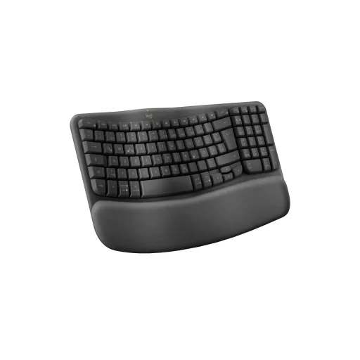 Logitech 920-012327 billentyűzet Irodai RF vezeték nélküli + Bluetooth QWERTZ Német Grafit