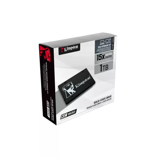 Kingston Technology KC600 1 TB 2.5" Serial ATA III 3D TLC