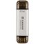 Transcend ESD310 512 GB A-típusú USB-től C-típusú USB-hez 3.2 Gen 2 (3.1 Gen 2) Ezüst