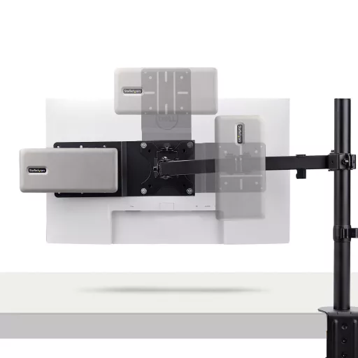 StarTech.com DOCK-NUC-VESA-MOUNT számítógéptartó Monitor állványra szerelt CPU tartó Fekete