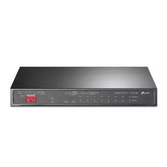   TP-Link TL-SG1210MP hálózati kapcsoló Beállítást nem igénylő (unmanaged) Gigabit Ethernet (10/100/1000) Ethernet-áramellátás (PoE) támogatása Fekete