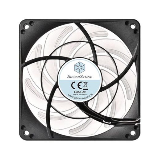 Silverstone FW124 Számítógép ház Hűtő Fekete, Fehér 1 db