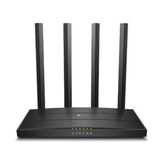   TP-Link Archer C6U vezetéknélküli router Gigabit Ethernet Kétsávos (2,4 GHz / 5 GHz) Fekete