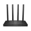 TP-Link Archer C6U vezetéknélküli router Gigabit Ethernet Kétsávos (2,4 GHz / 5 GHz) Fekete