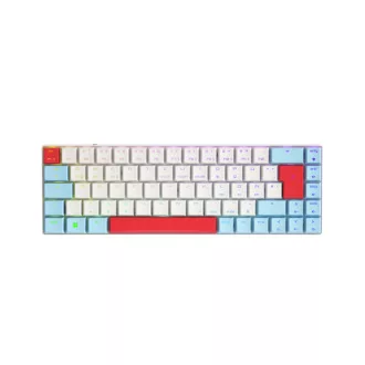   CHERRY MX-LP 2.1 Compact Wireless billentyűzet Játék RF vezeték nélküli + Bluetooth QWERTZ Német Fehér