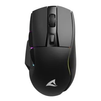   Sharkoon SGM50W egér Játék Jobbkezes RF Wireless + USB Type-A Optikai 6400 DPI