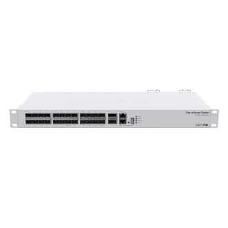  Mikrotik CRS326-24S+2Q+RM hálózati kapcsoló Vezérelt L3 1U Fehér