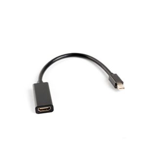   Lanberg AD-0005-BK video átalakító kábel 0,2 M Mini DisplayPort HDMI A-típus (Standard) Fekete