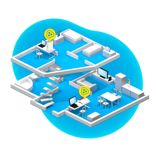 Repeater 3000 AX Hálózati jelismétlő 2400 Mbit/s Fehér