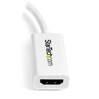   StarTech.com MDP2HD4KSW video átalakító kábel 0,15 M Mini DisplayPort HDMI Fehér