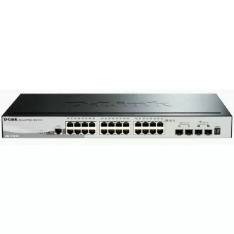   D-Link DGS-1510 Vezérelt L3 Gigabit Ethernet (10/100/1000) Fekete