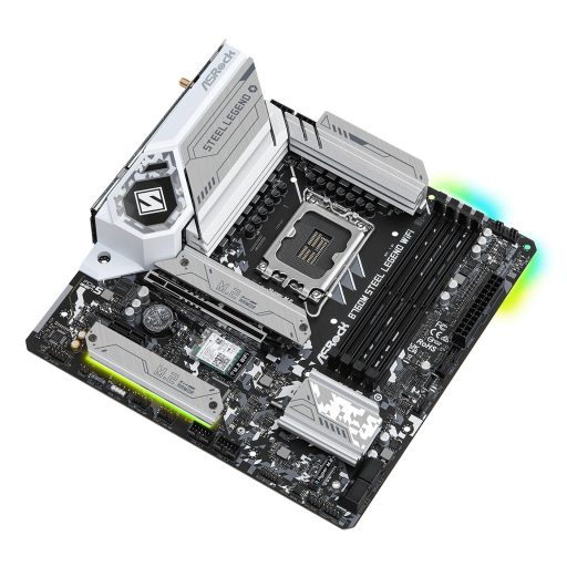 Asrock B760M Steel Legend WiFi Intel B760 LGA 1700 Micro ATX