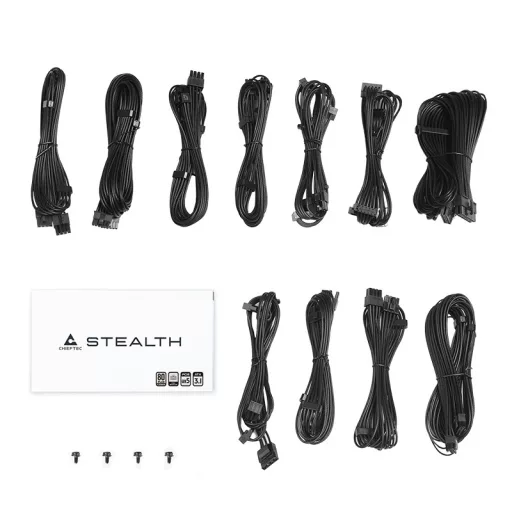 Chieftec Stealth 1200W Vega M Series SPX-1200-FC 80+ Platin 24-pin ATX ATX Fekete