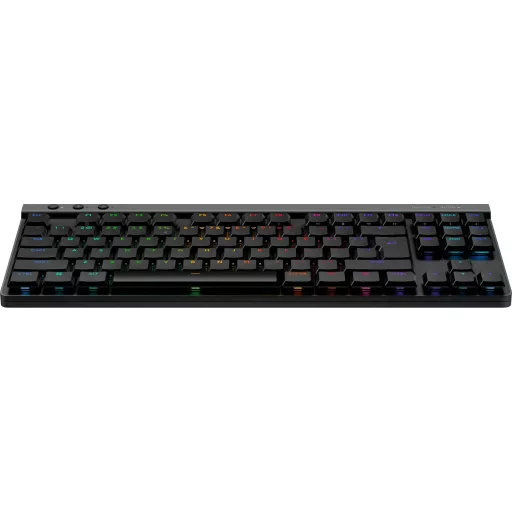 Logitech G G515 Lightspeed TKL billentyűzet Játék RF vezeték nélküli + Bluetooth QWERTY Nemzetközi amerikai Fekete