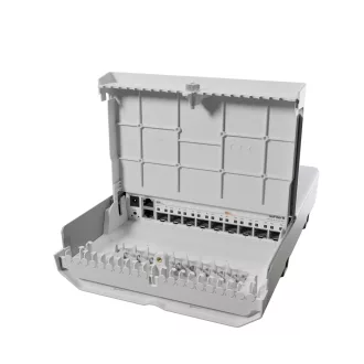   Mikrotik netFiber 9 Gigabit Ethernet (10/100/1000) Ethernet-áramellátás (PoE) támogatása Fehér