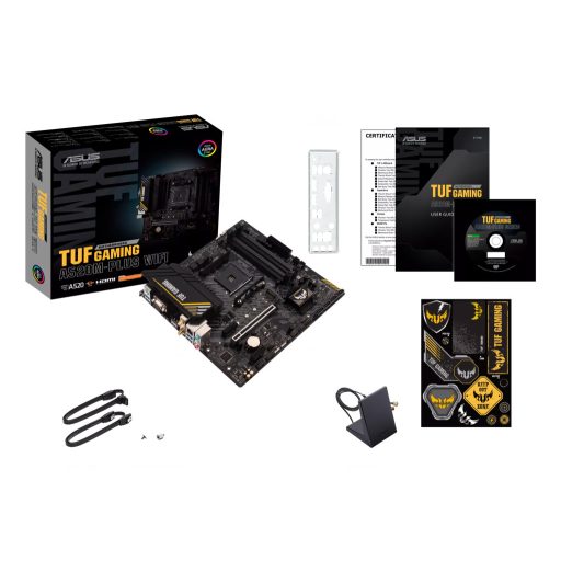 ASUS TUF GAMING A520M-PLUS WIFI AMD A520 AM4 foglalat Micro ATX
