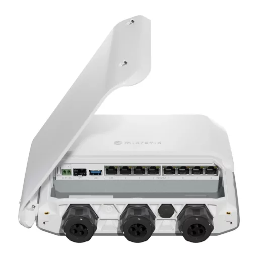 Mikrotik RB5009UPr+S+OUT vezetékes router 2.5 Gigabit Ethernet, Gigabit Ethernet Fehér