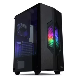 iBox CETUS 908 Midi Tower Fekete
