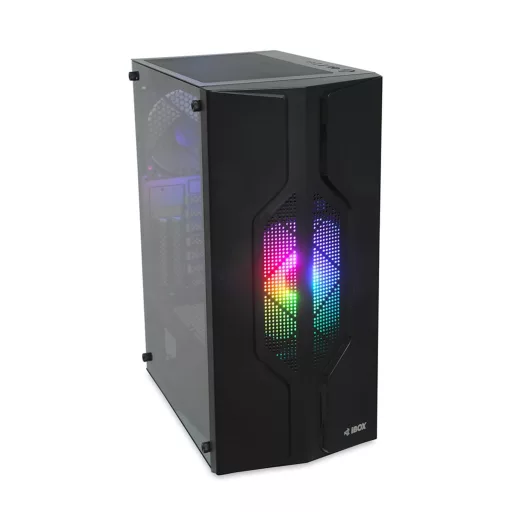 iBox CETUS 908 Midi Tower Fekete