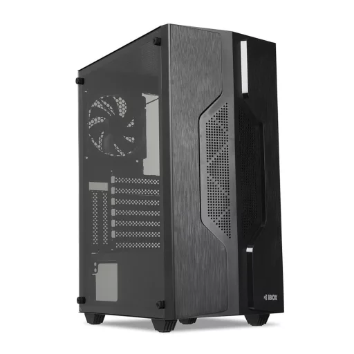iBox CETUS 908 Midi Tower Fekete