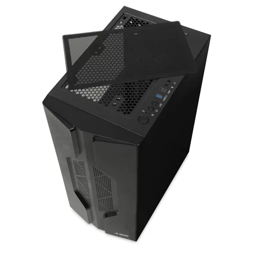 iBox CETUS 908 Midi Tower Fekete
