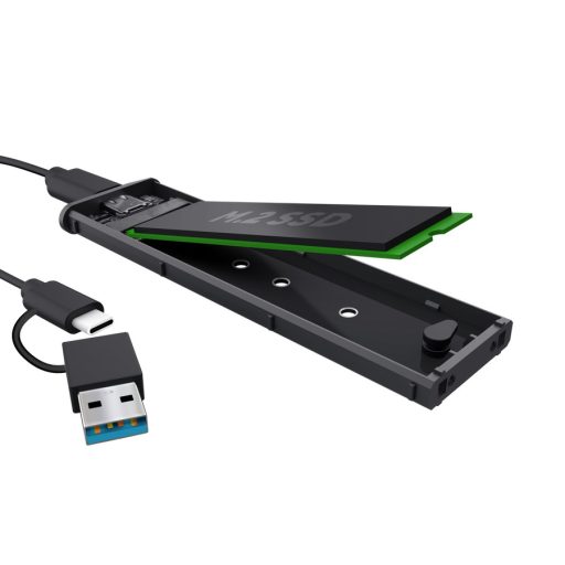 Trust 25806 tárolóegység burkolat Külső SSD ház Fekete