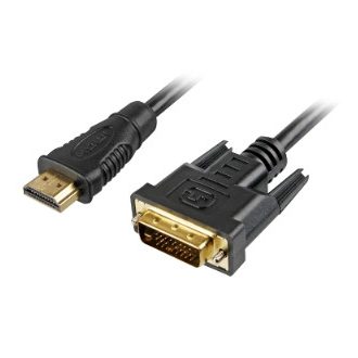 Sharkoon 5m, HDMI/DVI-D Fekete