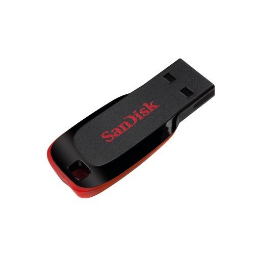 SanDisk Cruzer Blade USB flash meghajtó 64 GB USB A típus 2.0 Fekete, Vörös