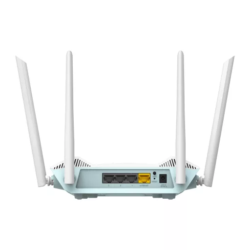 D-Link R15 vezetéknélküli router Gigabit Ethernet Kétsávos (2,4 GHz / 5 GHz) Fehér