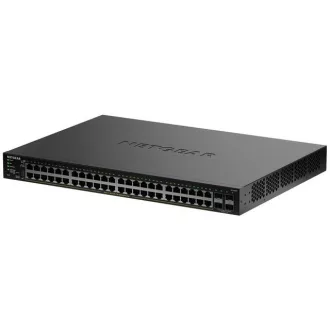   NETGEAR GS348TPv2 Vezérelt L2/L3 Gigabit Ethernet (10/100/1000) Ethernet-áramellátás (PoE) támogatása 1U Fekete