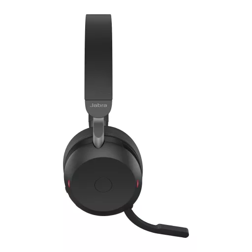 Jabra Evolve2 75 Headset Vezetékes és vezeték nélküli Fejpánt Iroda/telefonos ügyfélközpont Bluetooth Dokkoló Fekete