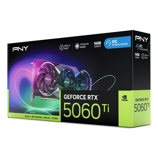 PNY GeForce RTX 5060 Ti EPIC-X RGB OC NVIDIA 16 GB GDDR7