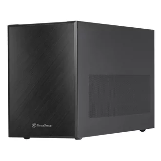 Silverstone SST-SG17B Kocka Fekete