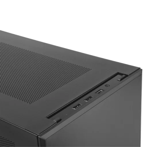 Silverstone SST-SG17B Kocka Fekete