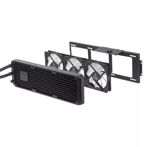 Silverstone SST-SG17B Kocka Fekete
