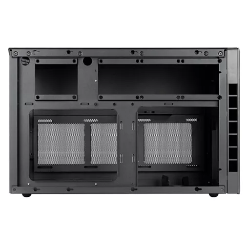 Silverstone SST-SG17B Kocka Fekete