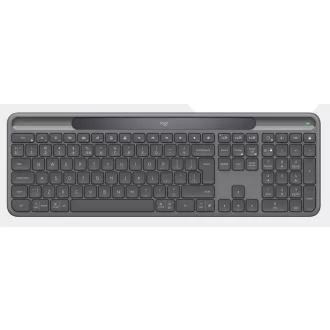   Logitech Signature Slim Solar+ K980 for Business billentyűzet Univerzális RF vezeték nélküli + Bluetooth QWERTY Nemzetközi amerikai Grafit