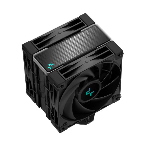 DeepCool AK400 ZERO DARK PLUS Processzor Hűtő 12 cm Fekete 1 db