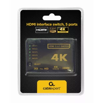 Gembird DSW-HDMI-53 videojel kapcsoló