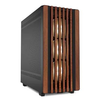 Sharkoon REBEL C70M RGB Full Tower Fekete, Fa