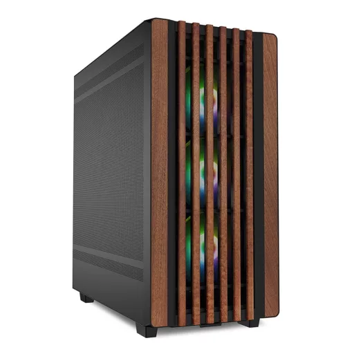 Sharkoon REBEL C70M RGB Full Tower Fekete, Fa