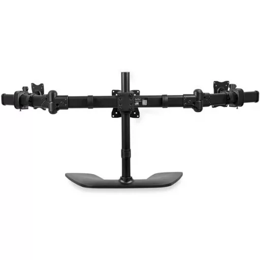 StarTech.com ARMBARTRIO2 asztali TV konzol 68,6 cm (27") Fekete