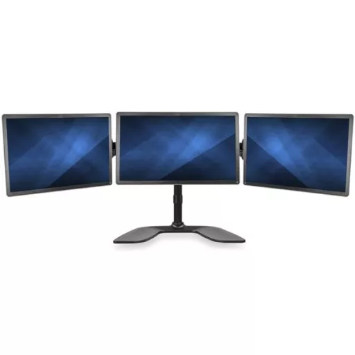 StarTech.com ARMBARTRIO2 asztali TV konzol 68,6 cm (27") Fekete