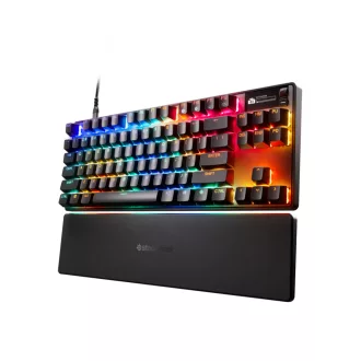   Steelseries APEX PRO TKL GEN 3 billentyűzet Játék USB QWERTY Angol nemzetközi Fekete